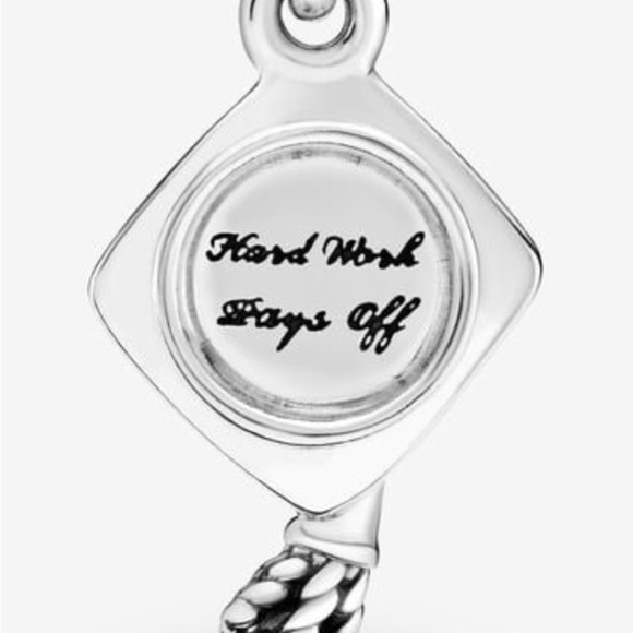 Pandora Graduation Cap Charm - Picture 4 of 4